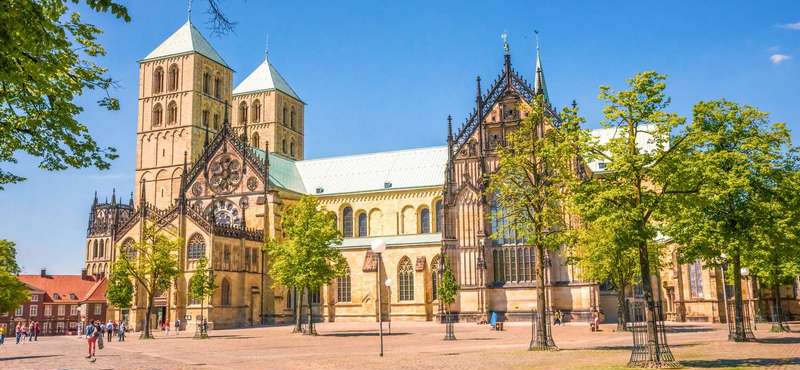 CityGames Münster: der Dom in Münster ist ein Wahrzeichen